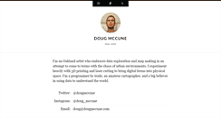 Desktop Screenshot of dougmccune.com